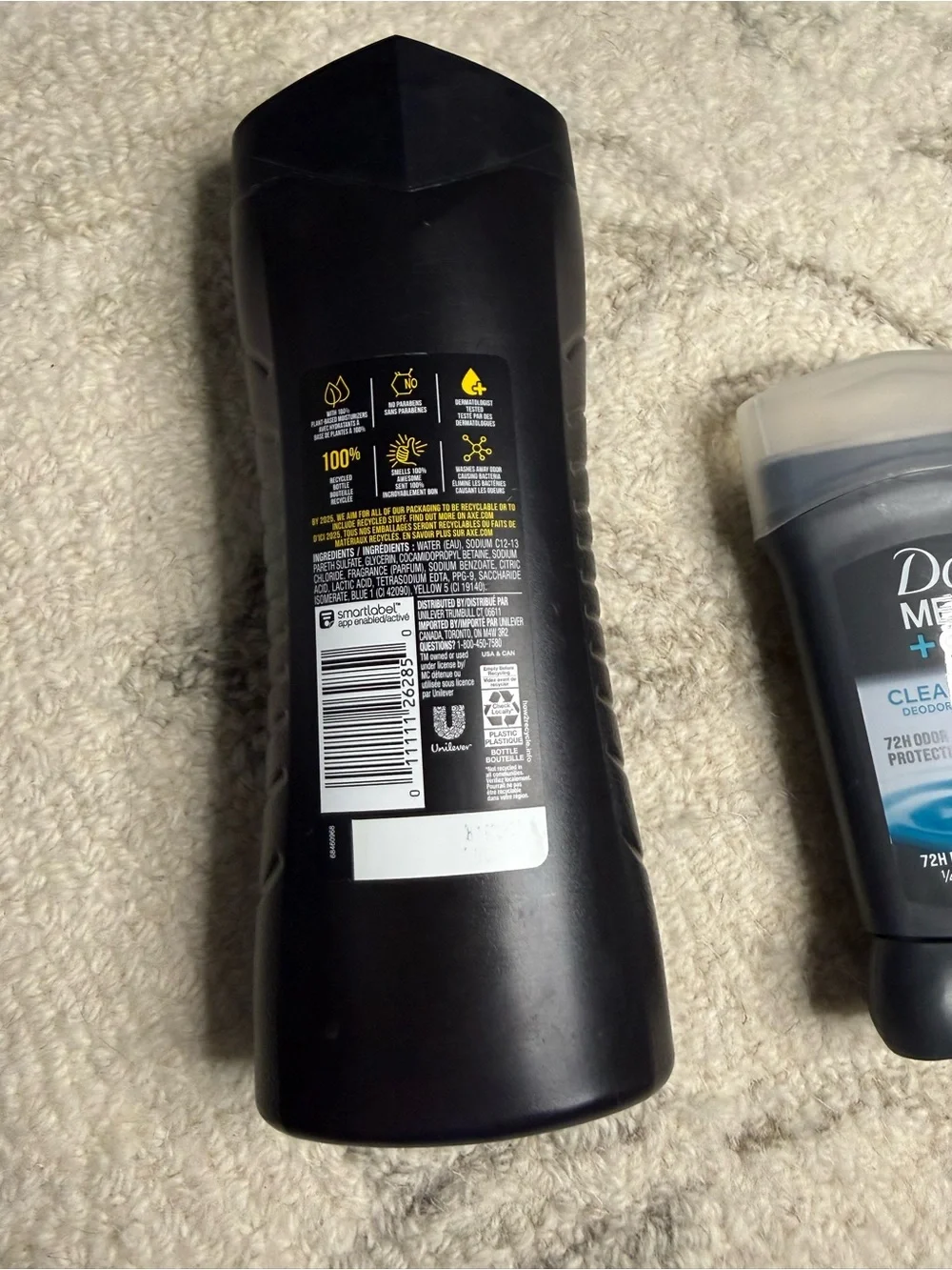 NEW Men’s Grooming Bundle | American Crew, AXE Apollo, Dove Men+Care & got2b